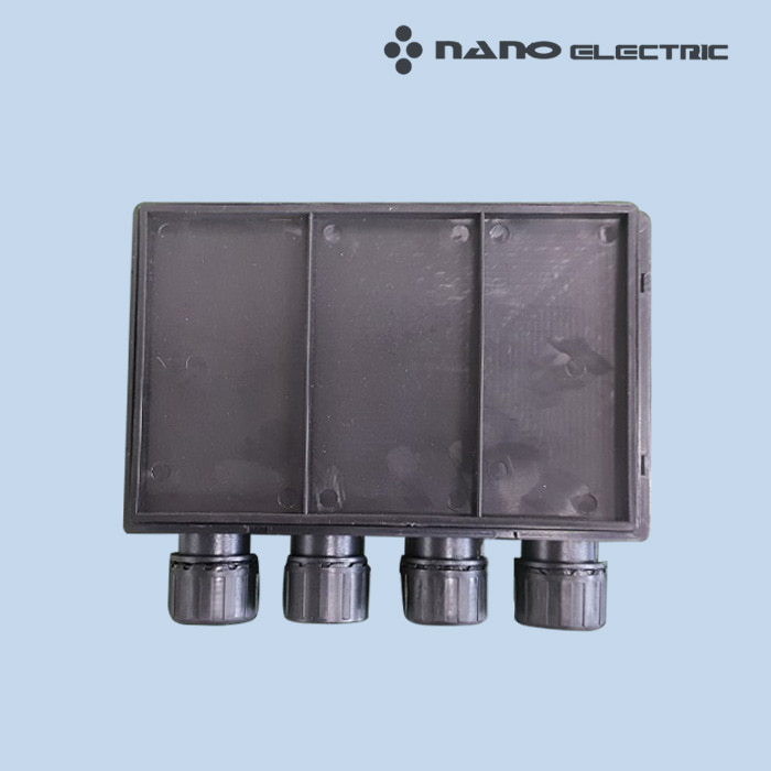 나노전기 PVC매입박스 통합수구용 3개용 박스